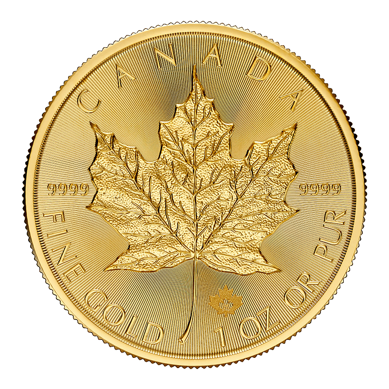 Image for 1 oz Gold Maple Leaf Coin (2024) from TD Precious Metals